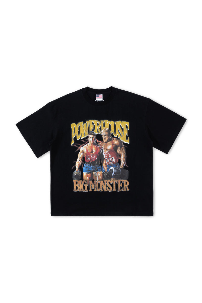 POWERHOUSE GYM オールドスクールBIG TシャツL POWERHOUSE GYM オールドスクールBIG TシャツL POWERHOUSE GYM