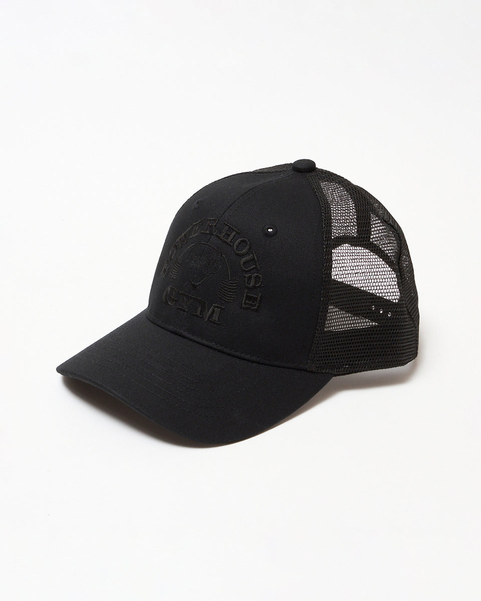 POWERHOUSE GYM ブラックキャップ POWERHOUSE GYM SYMBOL MESH CAP – Powerhouse Gym Japan Online Shop