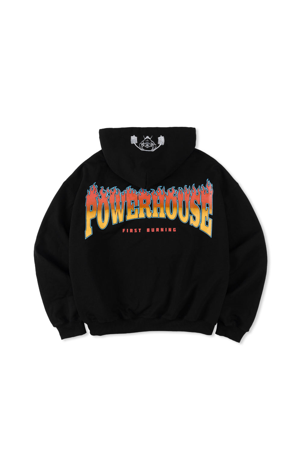 パワーハウスジム　FIRST BURNING HOODIE ZIPパーカー パワーハウスジム FIRST BURNING HOODIE ZIP – Powerhouse Gym Japan