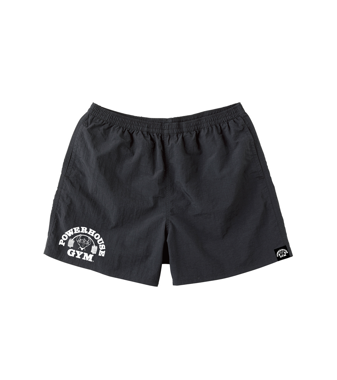 パワーハウスジム シングルロゴナイロンハーフパンツ – Powerhouse Gym パワーハウスジム シングルロゴナイロンハーフパンツ – Powerhouse Gym