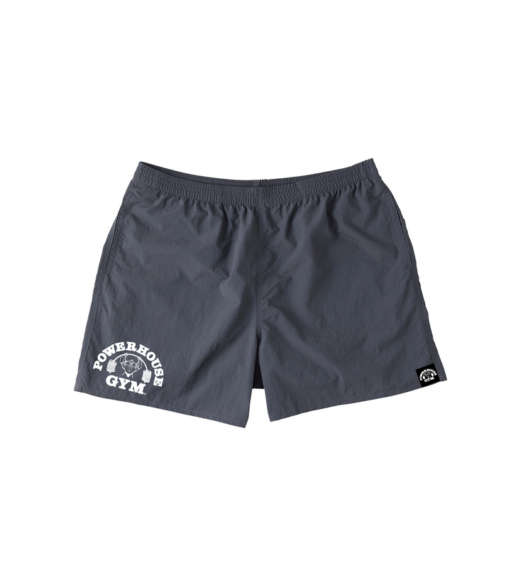 パワーハウスジム シングルロゴナイロンハーフパンツ – Powerhouse Gym パワーハウスジム シングルロゴナイロンハーフパンツ – Powerhouse Gym