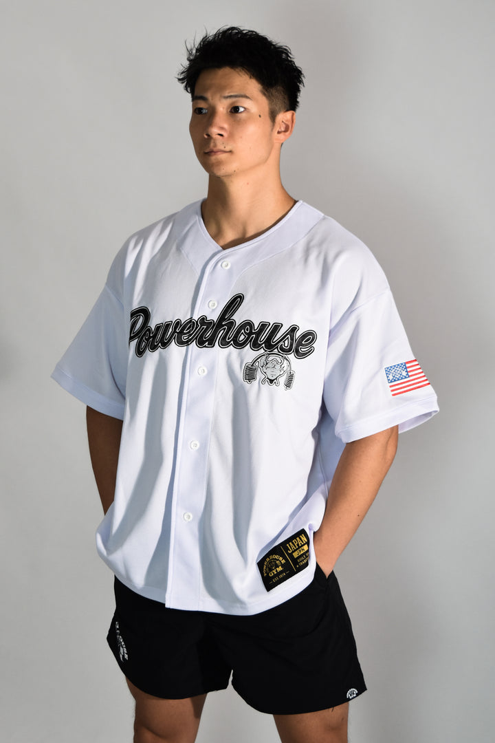 POWERHOUSE GYM HERITAGE BASEBALL SHIRT – Powerhouse Gym Japan