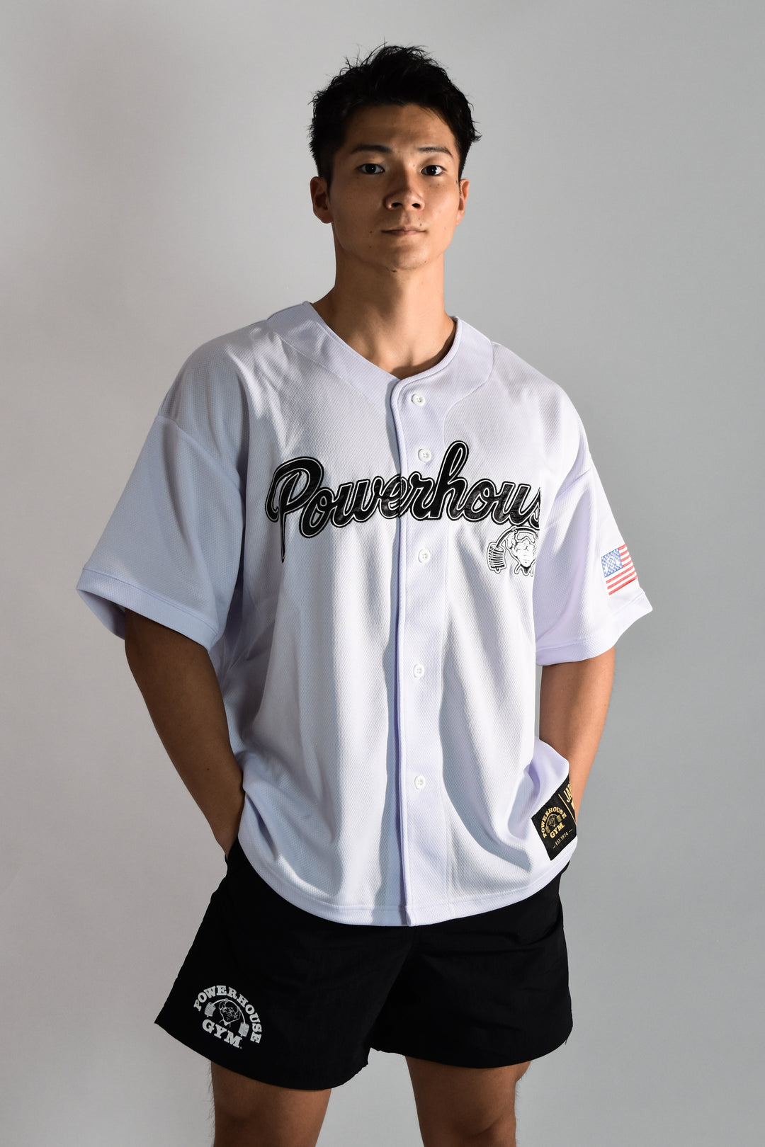 POWERHOUSE GYM HERITAGE BASEBALL SHIRT – Powerhouse Gym Japan