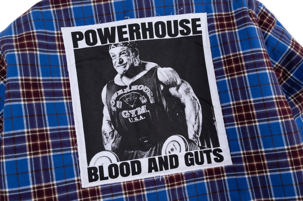 パワーハウスジム PADDED CHECK SHIRT XL パワーハウスジム PADDED CHECK SHIRT – Powerhouse Gym Japan