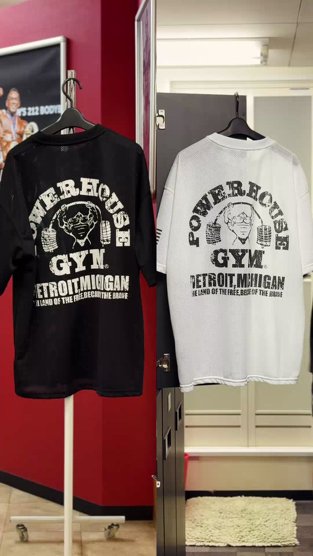 POWERHOUSE GYM USA Mesh Oversized T – Powerhouse Gym Japan Online Shop