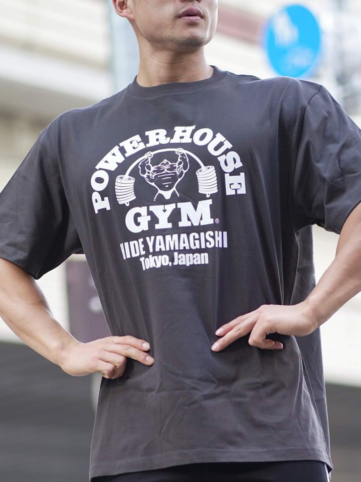パワーハウスジム グレーTシャツ FREEDOM パワーハウスジム プレミアムTシャツ – パワーハウスジム宮崎